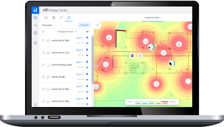 Industry-leading wireless network design software